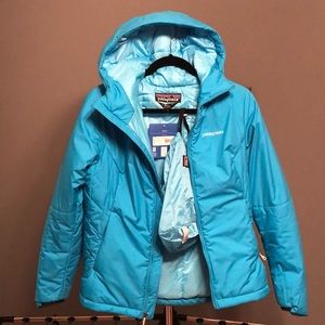 Patagonia W’s Micro Puff Hoody Curaçao Blue NWT